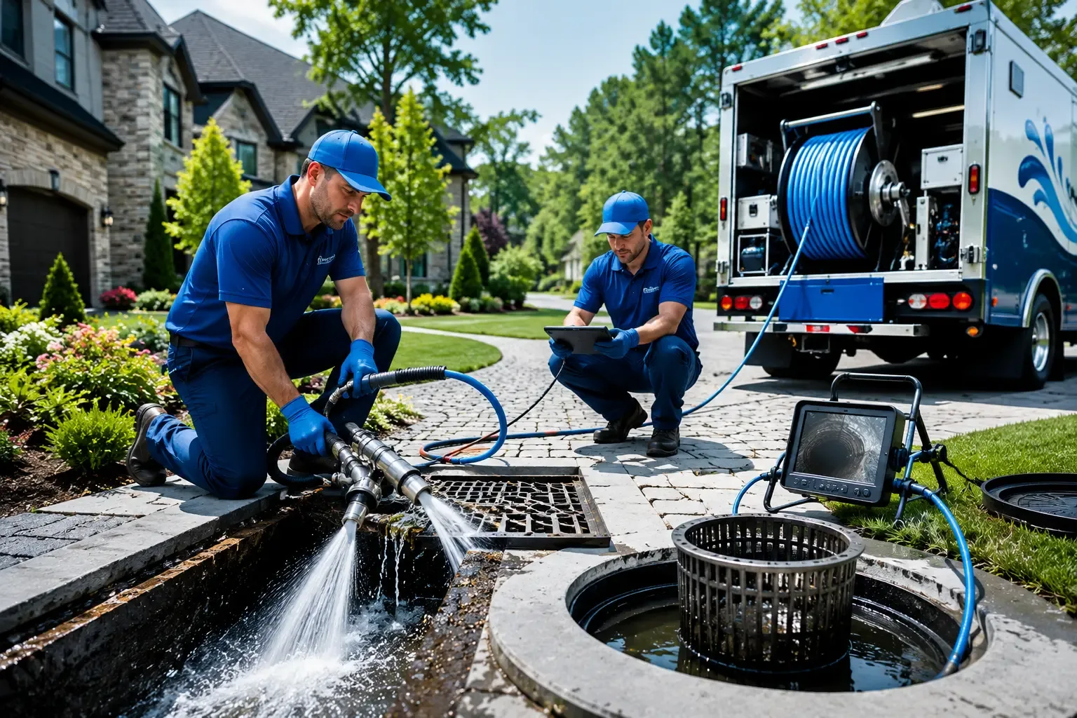 Local outdoor drain cleaning professionals in Deport, TX